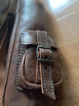 Mochila de cuero Marruecos