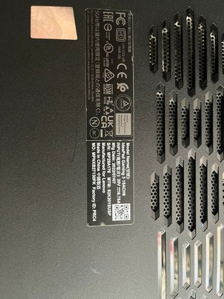 Portátil ideapod gaming 3 negro