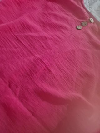 Vestido rosa Tamanho única