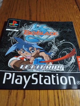 Beyblade Let It Rip PS1 PAL Completo Ita-Spa-Portu