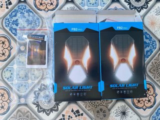Pack 2 Apliques Solares LED Spider-Man FB2 Pro