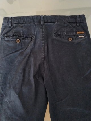 Pantalones Zara Boys Azul Marino Talla 11-12 152cm