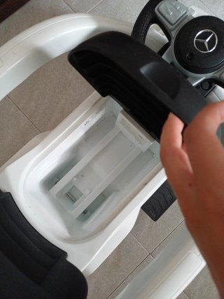 Correpasillos Mercedes Benz Blanco