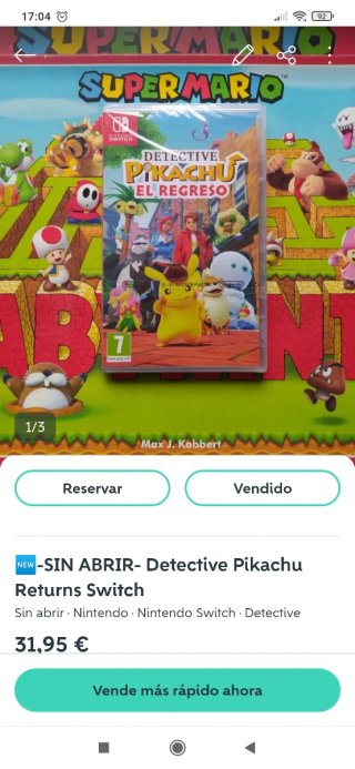 🆕-4 SIN ABRIR- Juegos switch versiones 🇪🇦