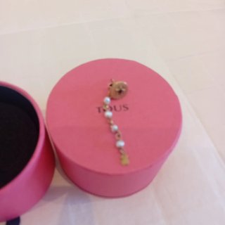 Pendientes Tous plata vermeil