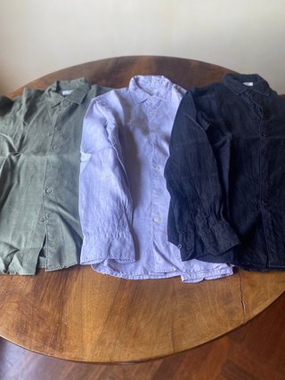 Uniqlo Camicie Uomo Lino