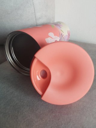 Termo Starbucks Hot House Peach Floral 443ml NUEVO