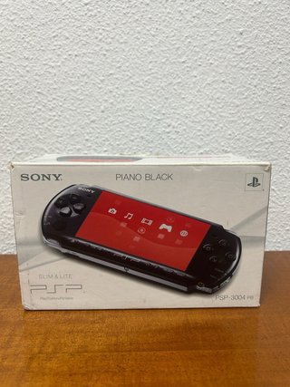 PSP 3004 Piano Black Caja Original Completa CIB