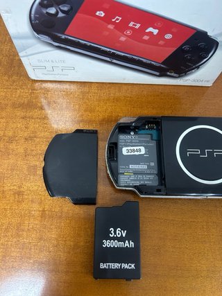 PSP 3004 Piano Black Caja Original Completa CIB