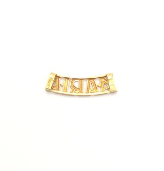 Colgante Nombre MARIA de oro de 18k, 1.15 g.