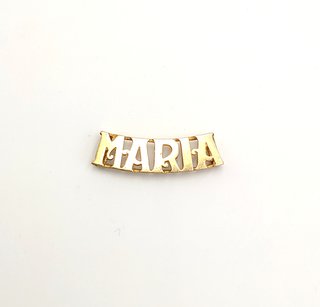Colgante Nombre MARIA de oro de 18k, 1.15 g.