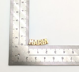 Colgante Nombre MARIA de oro de 18k, 1.15 g.