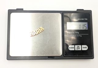 Colgante Nombre MARIA de oro de 18k, 1.15 g.