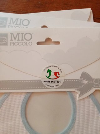 Set 3 bavaglini neonato MIO PICCOLO