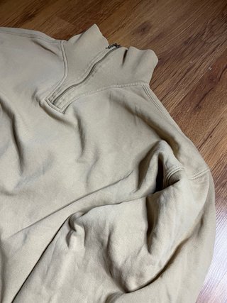 Reebok Quarter Zip Beige Talla M
