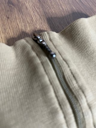 Reebok Quarter Zip Beige Talla M