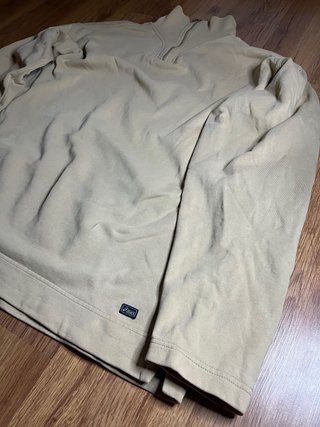 Reebok Quarter Zip Beige Talla M