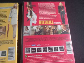 Kill Bill Vol. 1 y 2 DVD