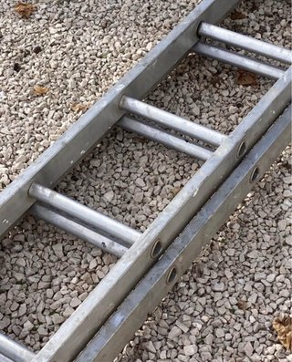 Escalera aluminio 2 tramos 6m/3.25m