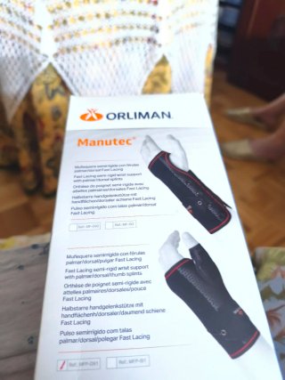 Muñequera Manutec Talla M Túnel Carpiano