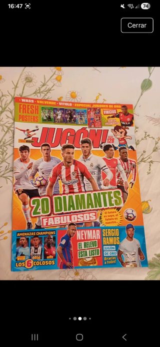 Revistas jugón n° 128, 130, 131, 133, 134