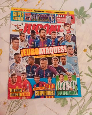 Revistas jugón n° 128, 130, 131, 133, 134
