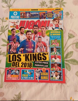 Revistas jugón n° 128, 130, 131, 133, 134