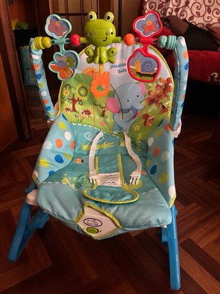 Hamaca Bebé Mundi Bebé Vibraciones y Música