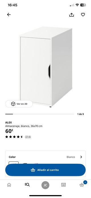 Escritorio IKEA con Lámpara