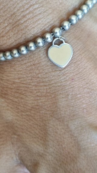 Pulsera Tiffany & Co. Bead Heart Tag