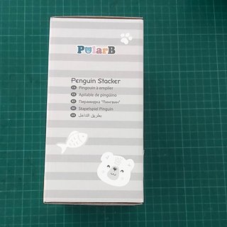 Juguete apilable de madera Pingüino PolarB