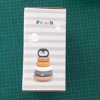 Juguete apilable de madera Pingüino PolarB