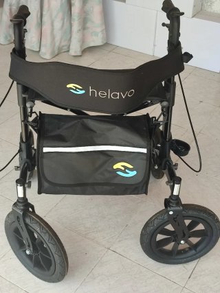 Andador Helavo para exteriores aluminio