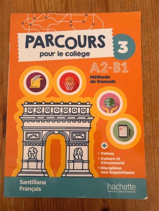 Parcours pour le collège - 3° ESO- Libro de francé