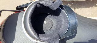Casc infantil NZI blanc amb visera