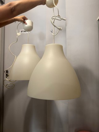 Lampade da soffitto a sospensione (2 unità)