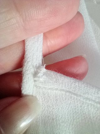 Maxi abito/copricostume bianco semitrasparente TU