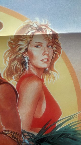 Cartel Original Cocodrilo Dundee (1986)