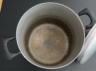 Olla grande aluminio, 10 litros, 24cm diámetro