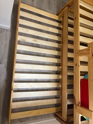 Cama nido triple de madera
