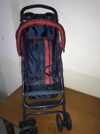 Silla de paseo ligera tipo paraguas