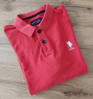 Polo U.S. Polo Assn. Coral Talla XL