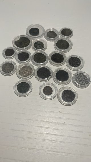 Lotto di 19 monete antiche