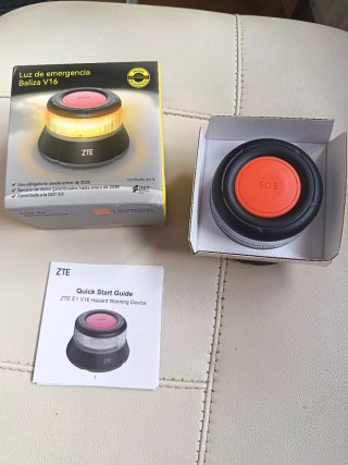 Baliza V16 Geolocalizadora ZTE SOS