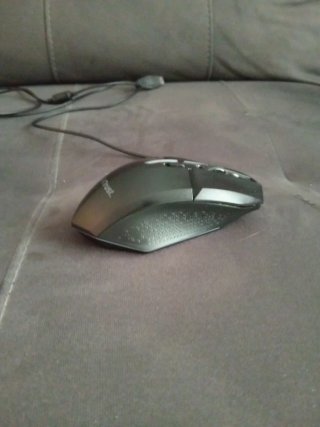 Ratón Gaming GXTRUST con Cable Negro