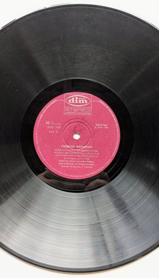 Vinilo LP Cuentos Infantiles - Blancanieves