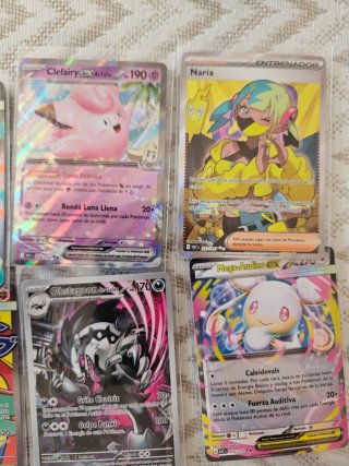 Colección Cartas Pokémon EX y VMAX