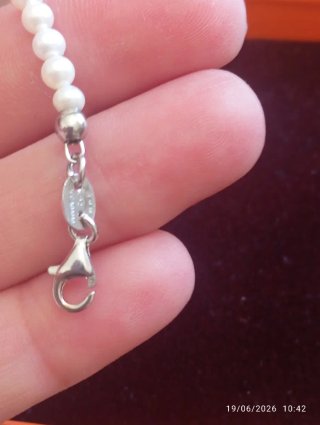 Bracciale Boccadamo perle naturali e argento