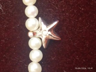 Bracciale Boccadamo perle naturali e argento