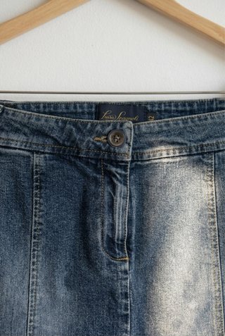 Gonna in denim Luisa Spagnoli vintage